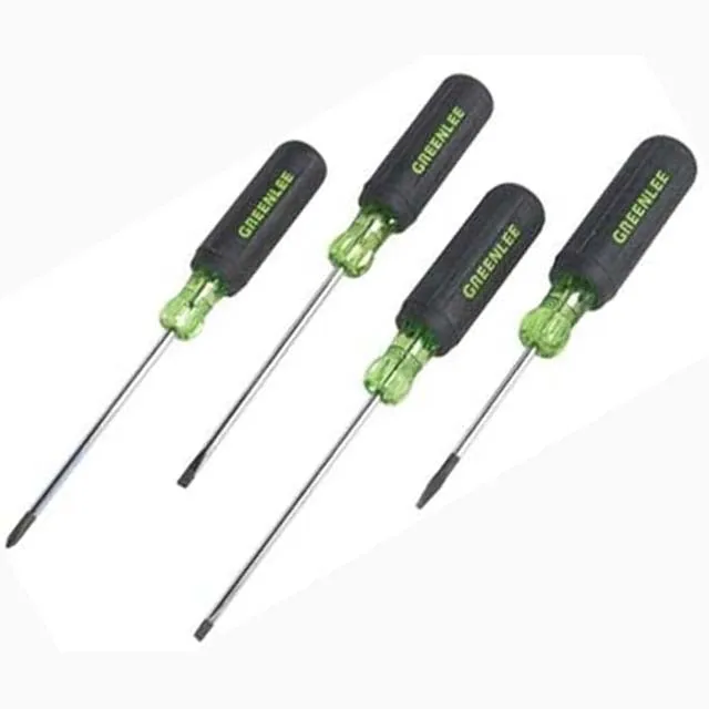 0153-03C - SCREWDRIVER PRECISION SET 4PCS PHILIPS #0 FLAT 3/32 1/16 1/8IN