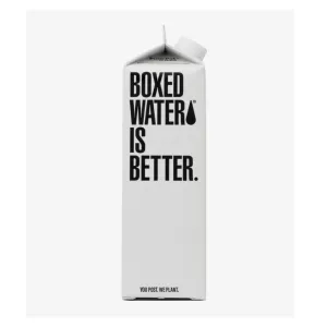 1 LITER BOXED WATER