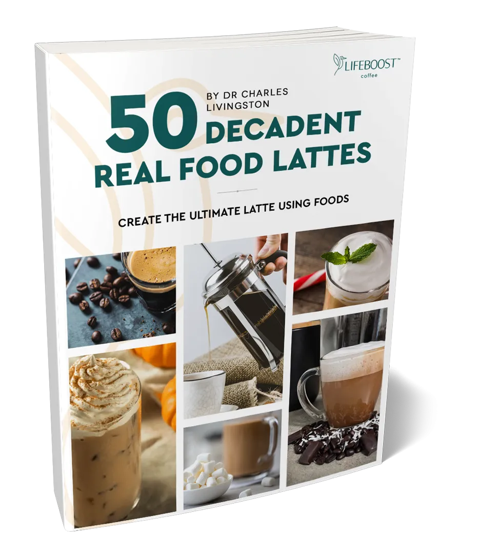 50 Decadent Real Food Lattes Digital Recipe eBook