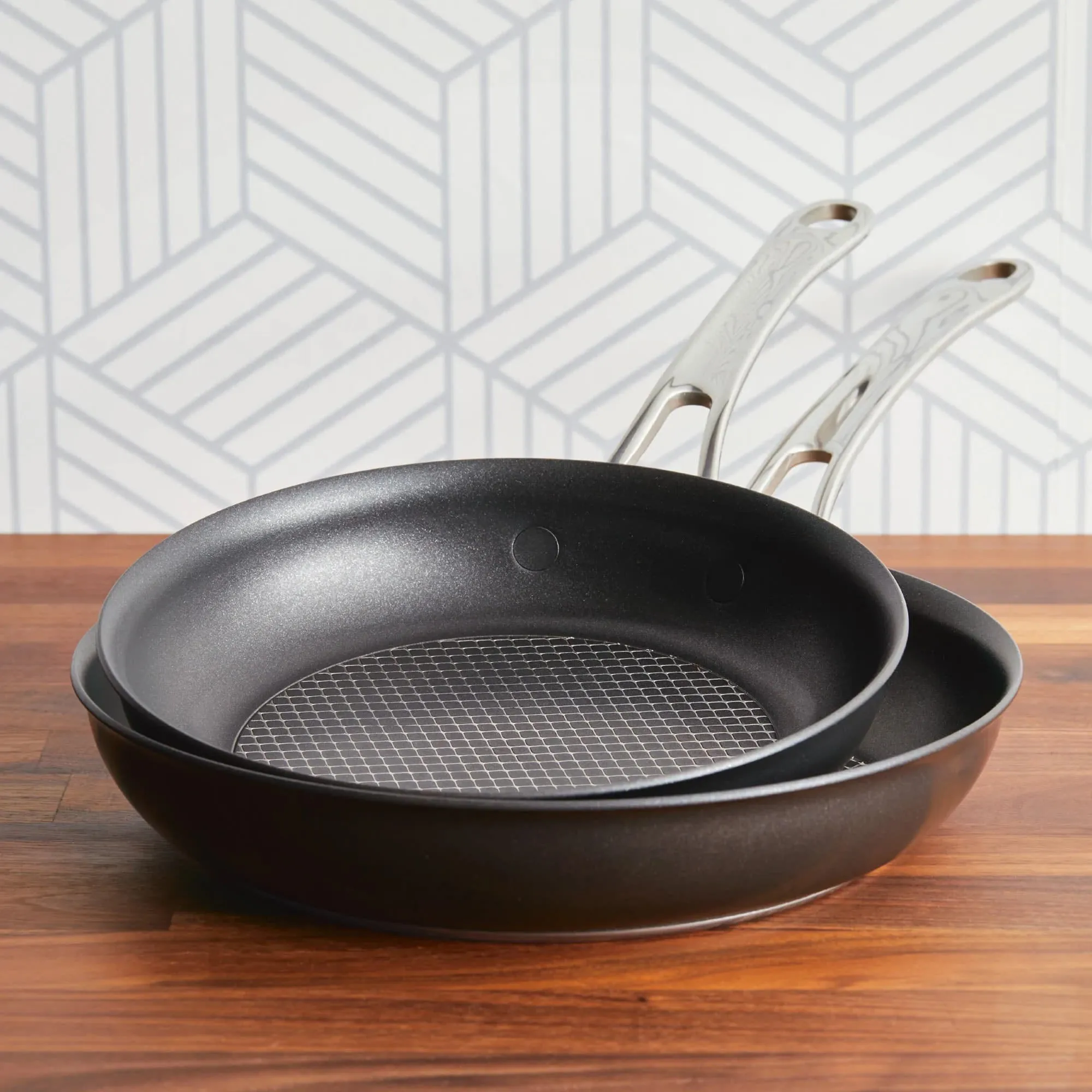 Anolon X Seartech Non-Stick Twin Skillet Pack 21cm and 25cm