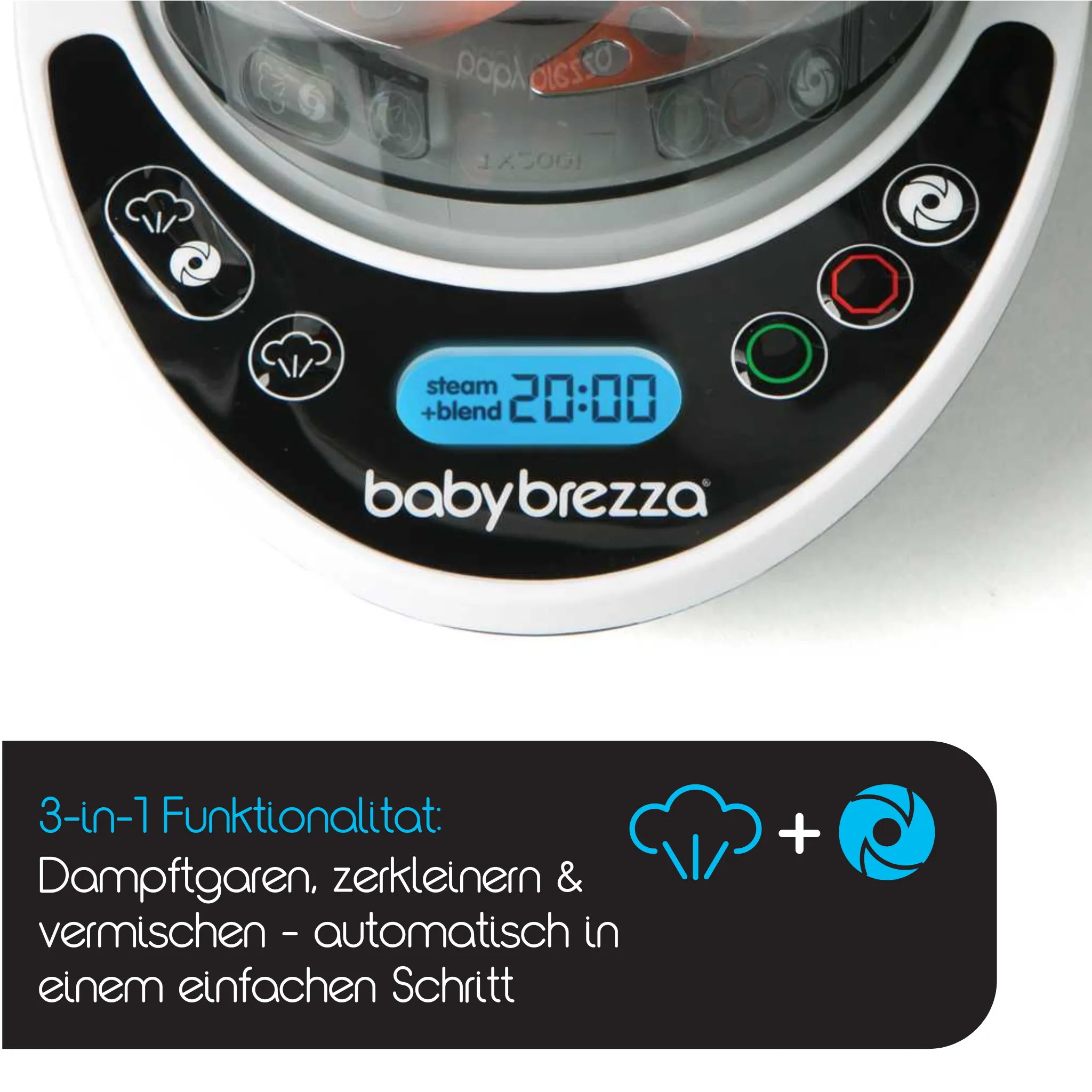 Baby Brezza Kombi-Set: Instant Warmer & Food Maker Deluxe