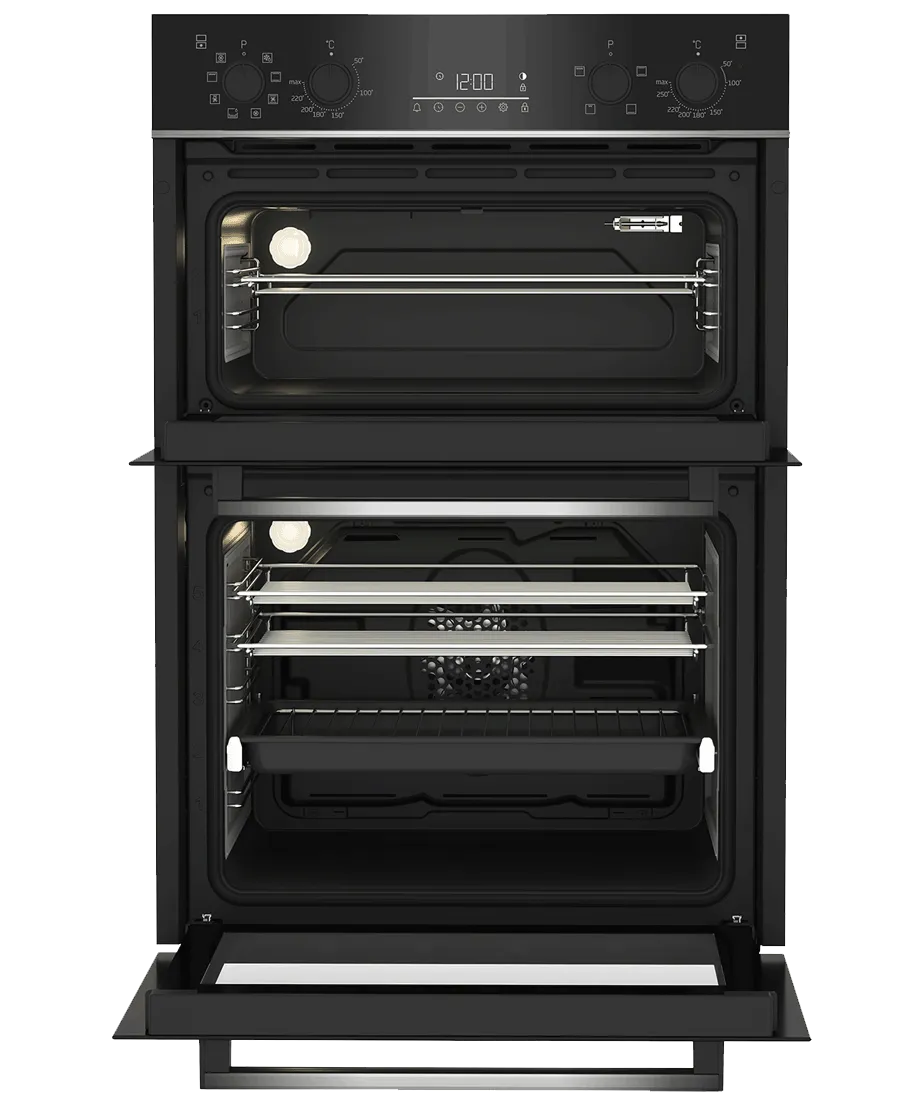 Beko 60cm Built-in High Specification RecycledNet™ Double Oven | BBDM243BOC