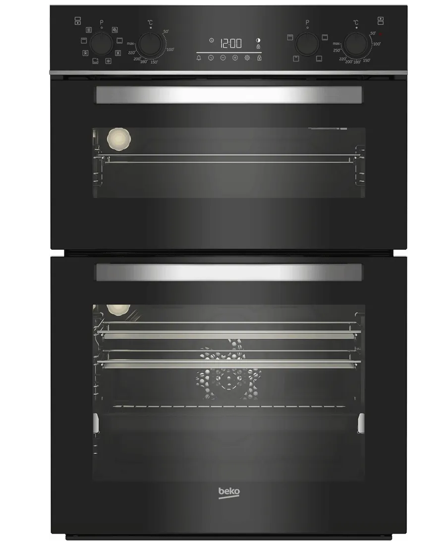 Beko 60cm Built-in High Specification RecycledNet™ Double Oven | BBDM243BOC