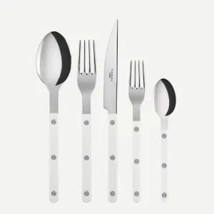 Bistrot Shiny 5 Piece Place Setting - White