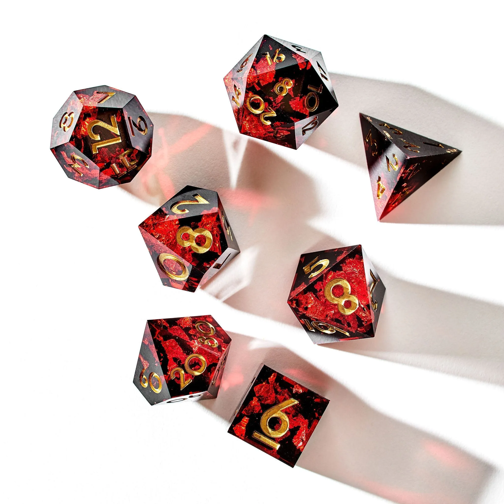 Dhampir Feast 7-Piece Polyhedral Dice Set