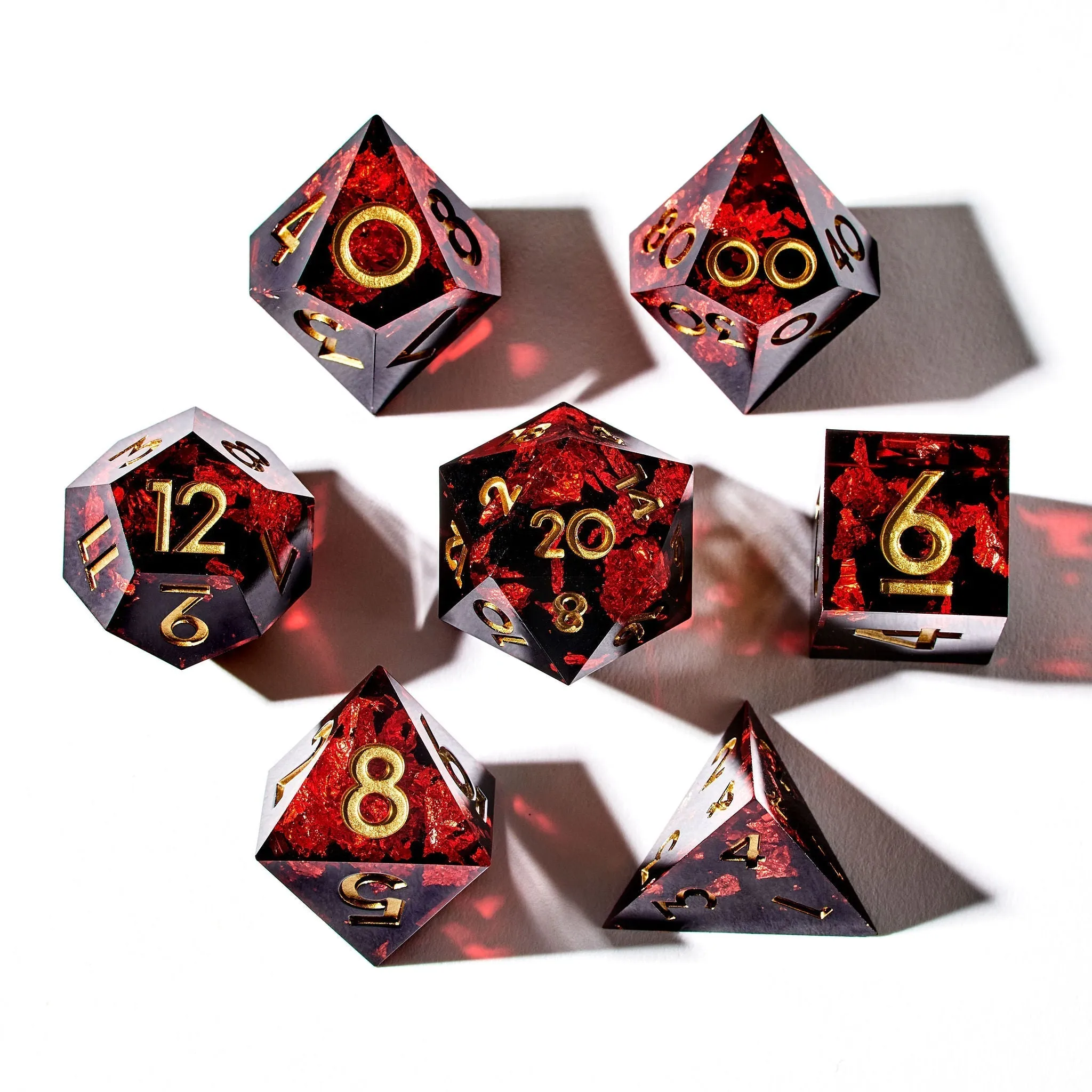 Dhampir Feast 7-Piece Polyhedral Dice Set