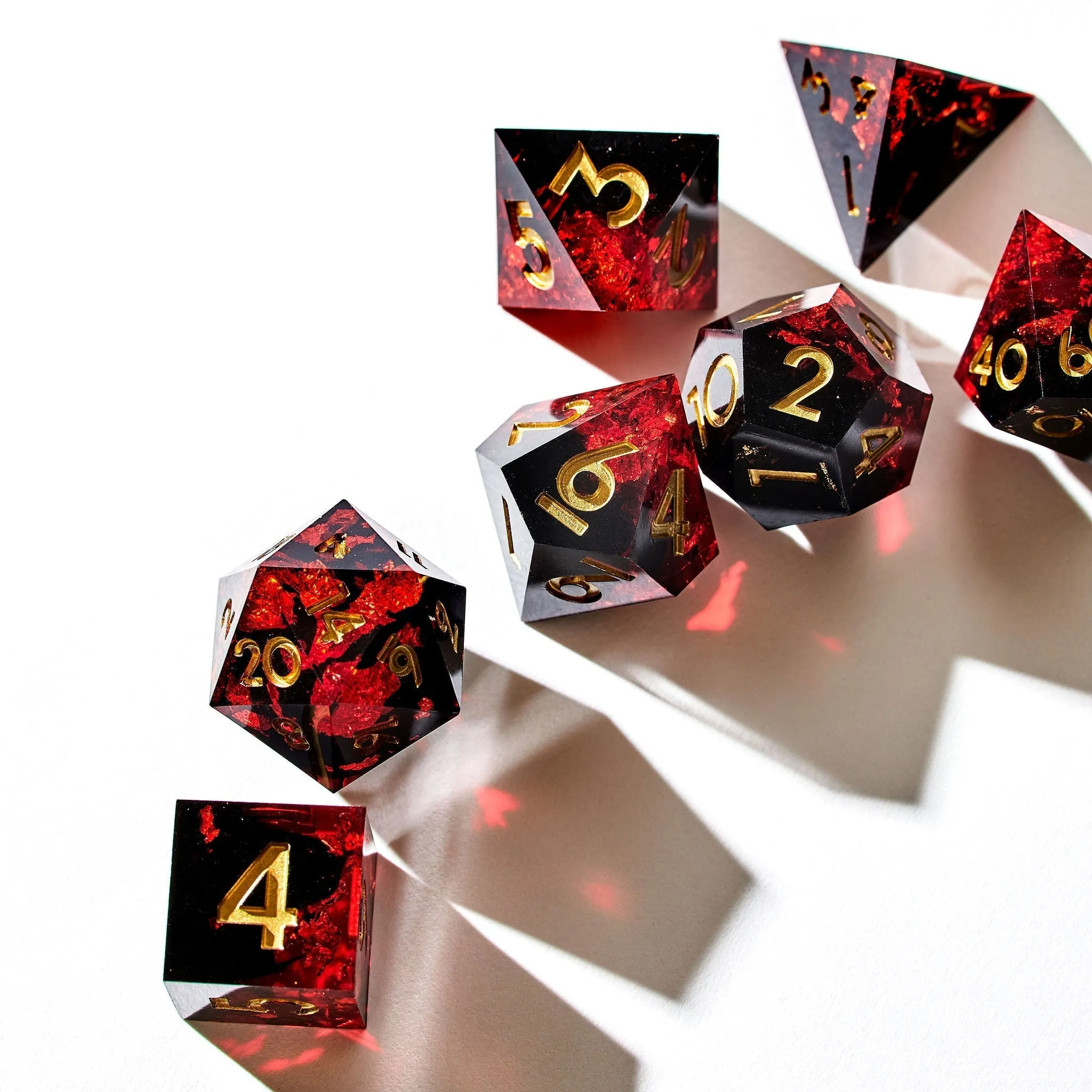 Dhampir Feast 7-Piece Polyhedral Dice Set