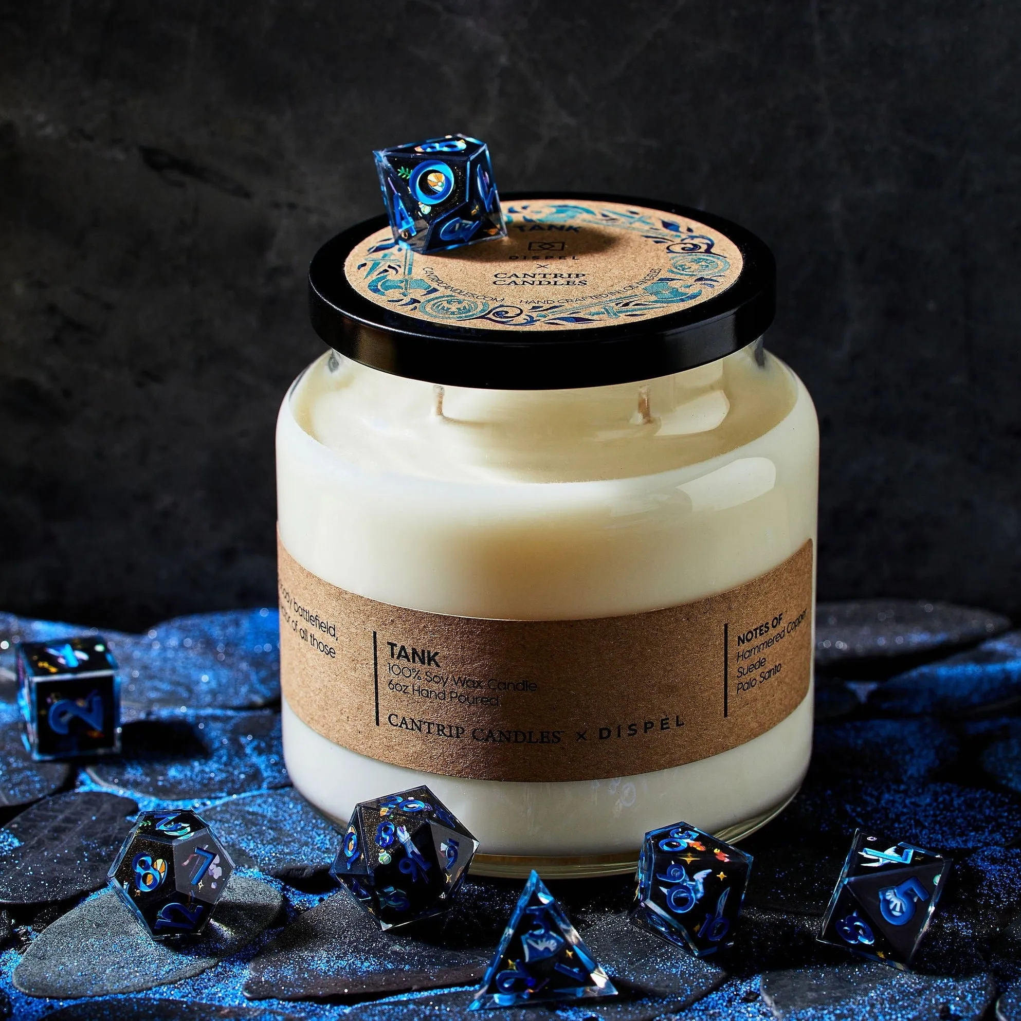 Dispel x Cantrip "Tank" Scented Soy Wax Candle