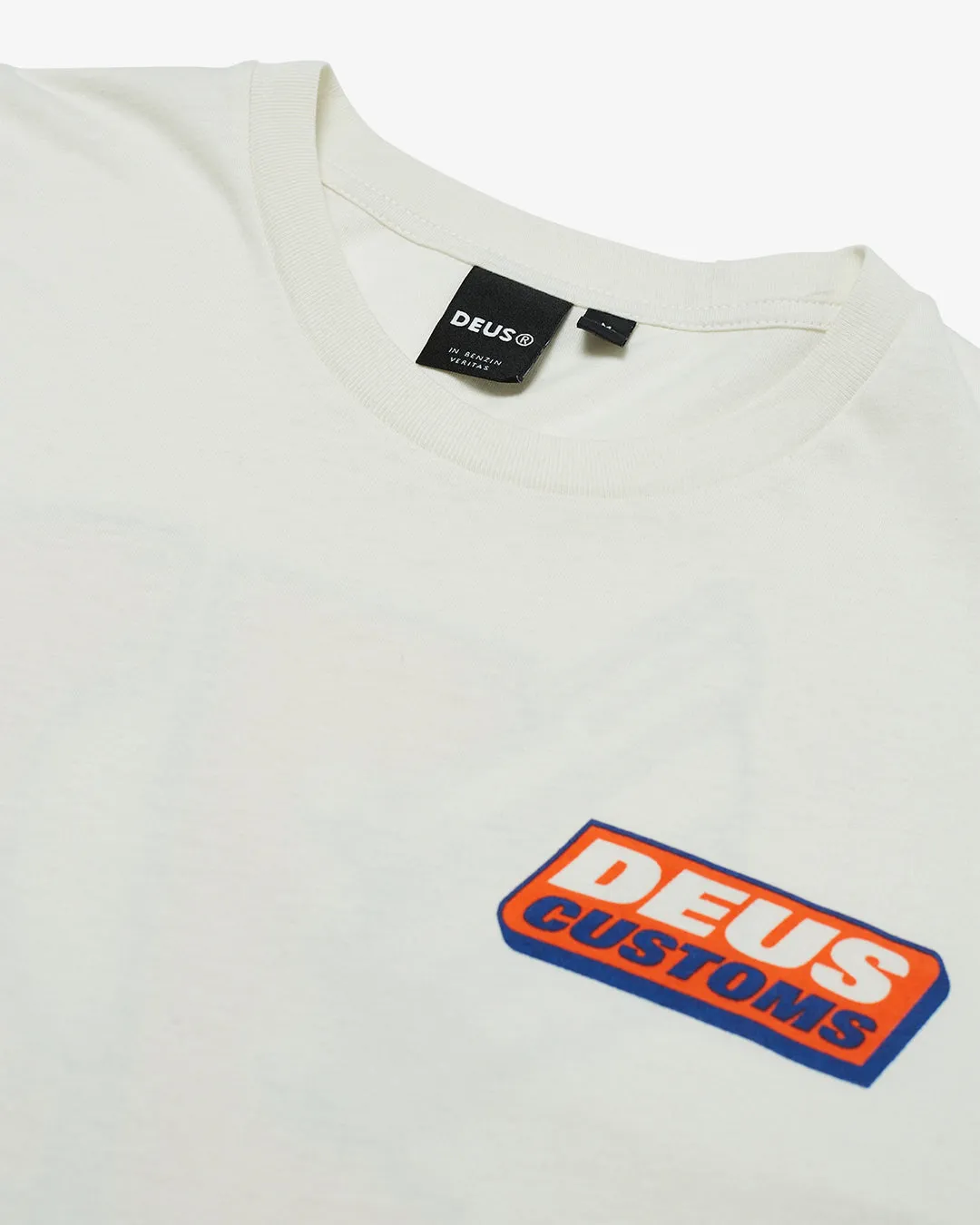 Gas Horns Tee - Vintage White