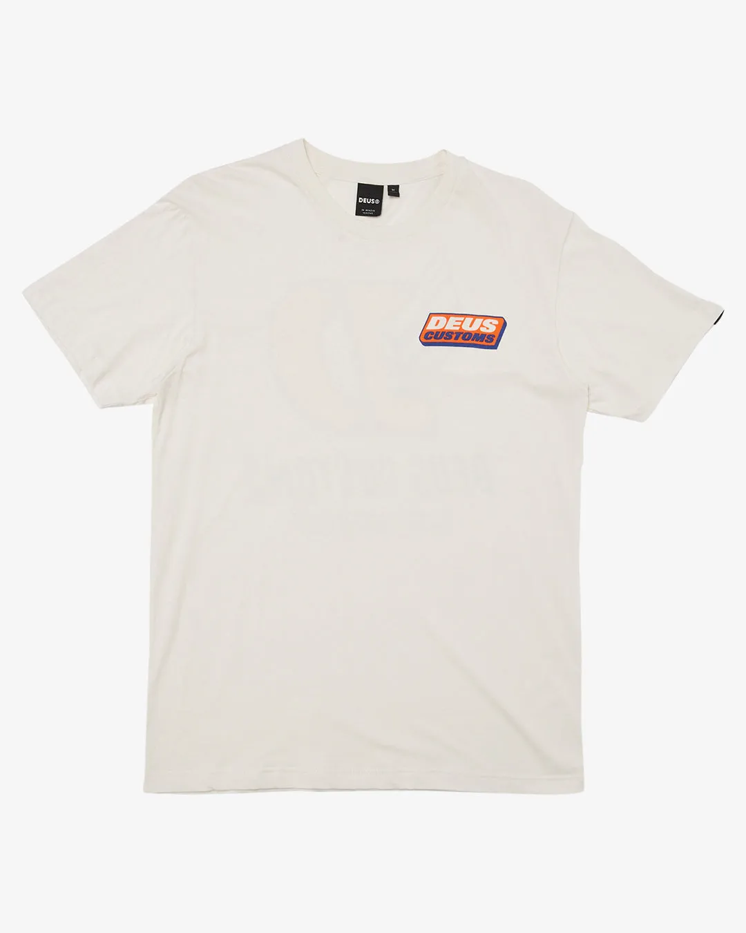 Gas Horns Tee - Vintage White