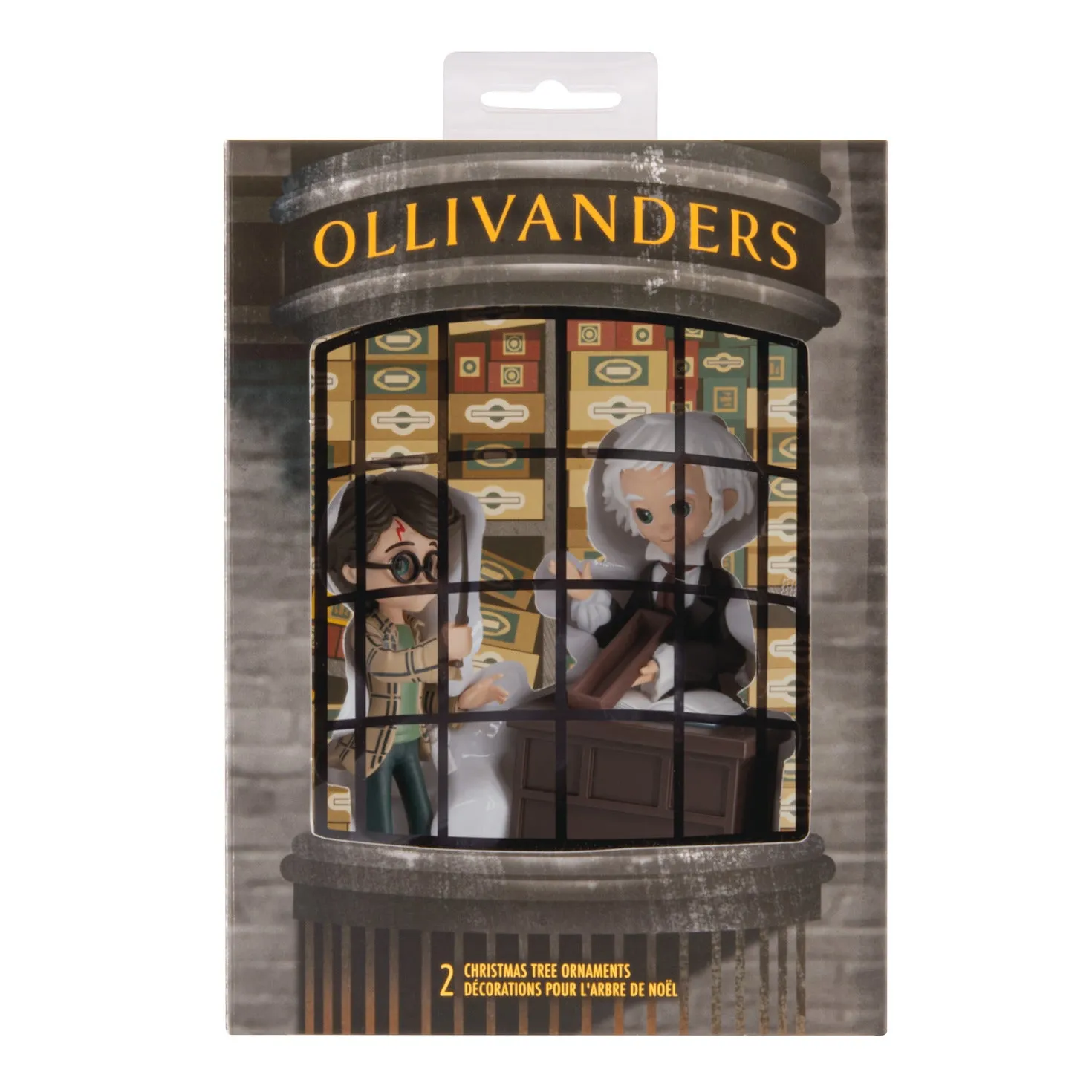 Hallmark Christmas Ornaments - Harry Potter and Ollivander, Set of 2