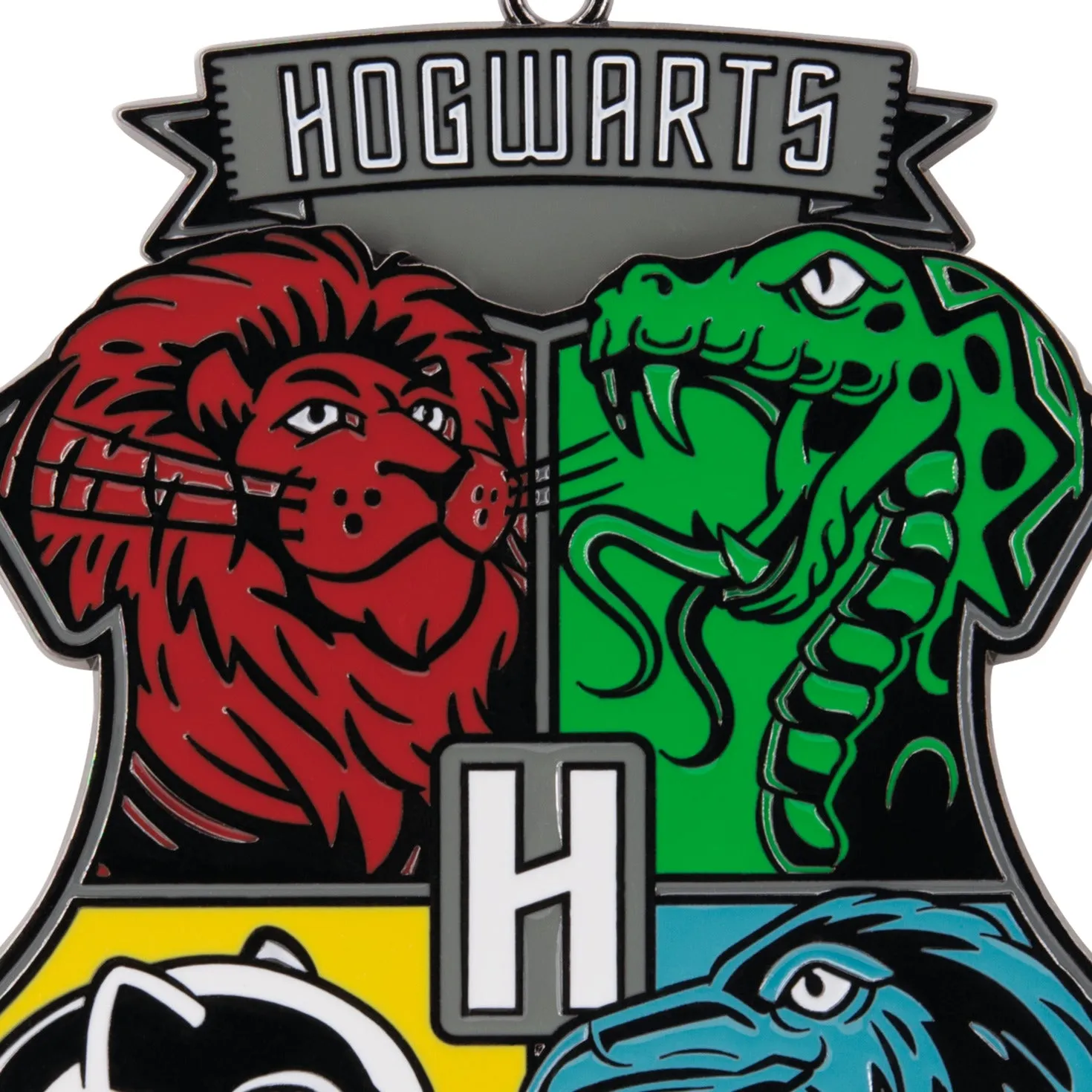 Harry Potter™ Hogwarts™ Crest Moving Metal Hallmark Ornament