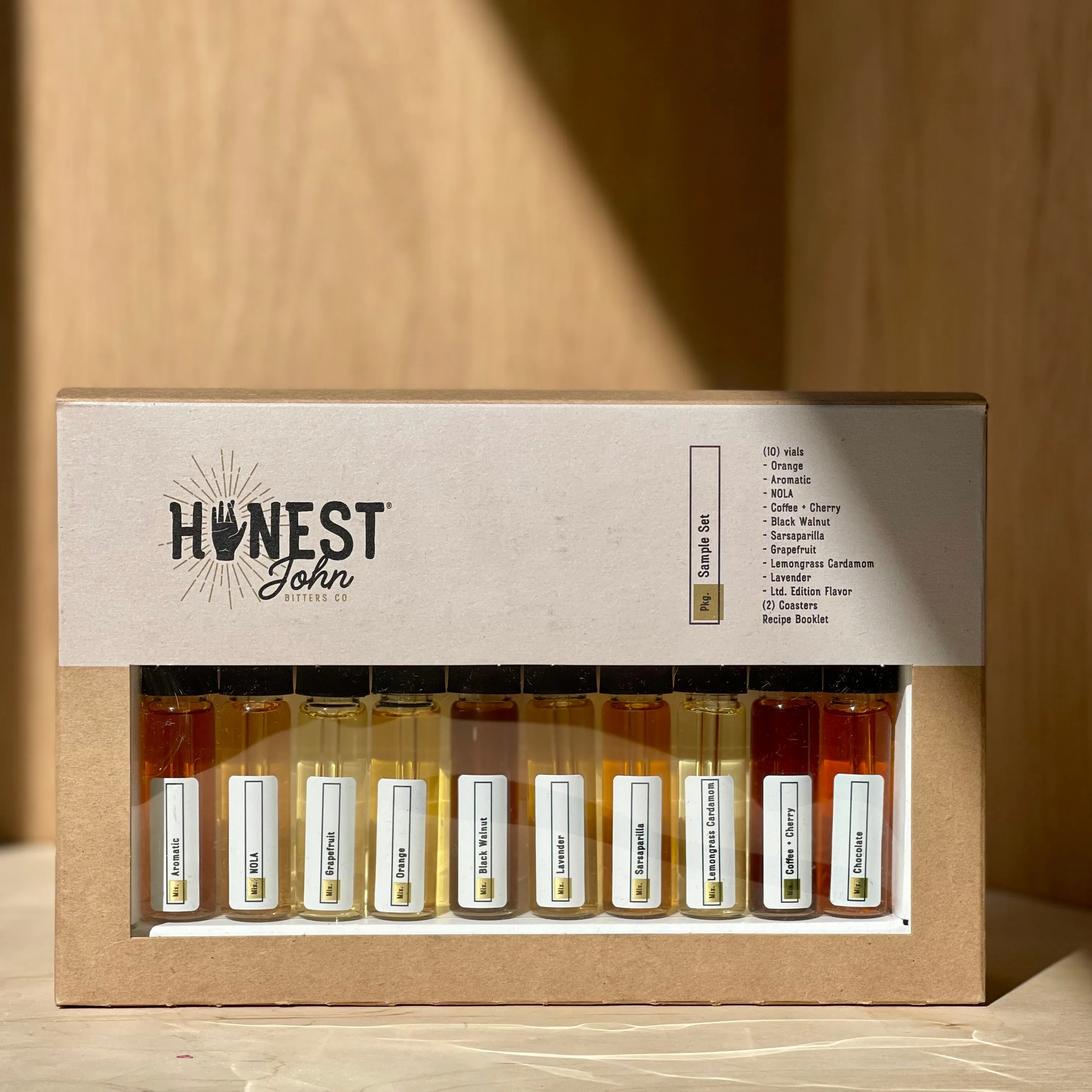 Honest John Bitters Sample Set