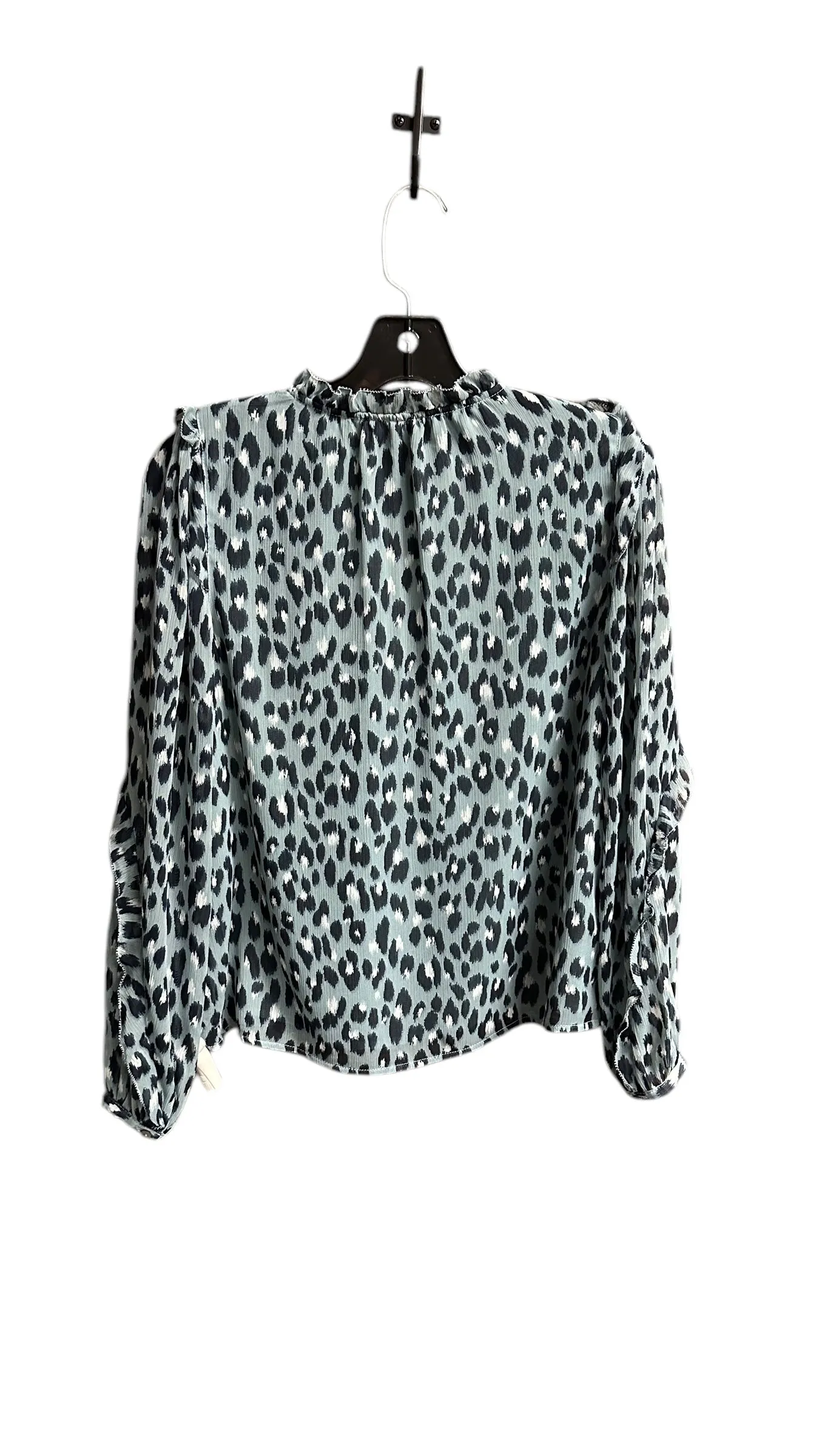 Top Long Sleeve By Loft In Animal Print, Size: Xxs