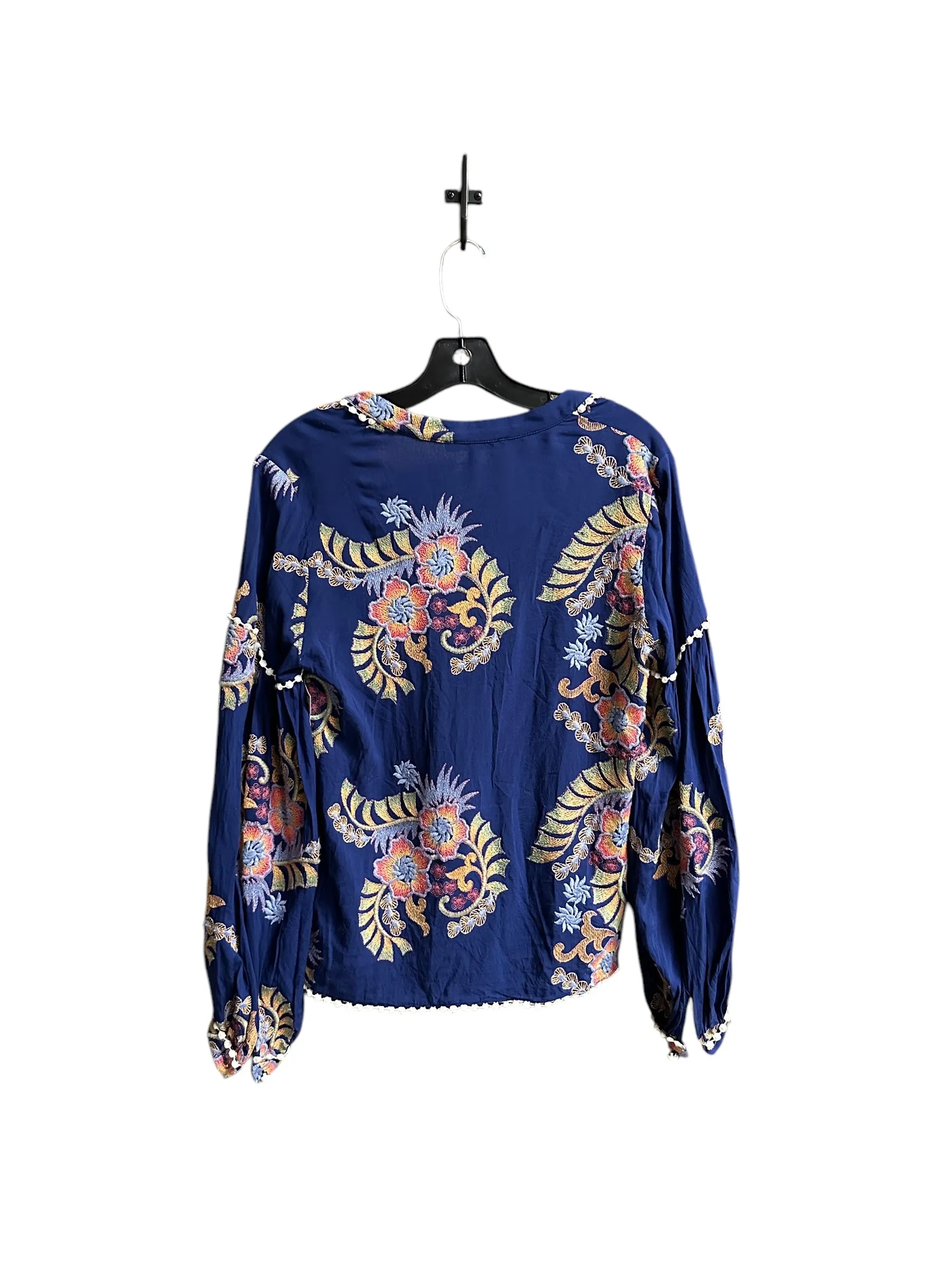 Top Long Sleeve By Romeo And Juliet In Blue, Size: M