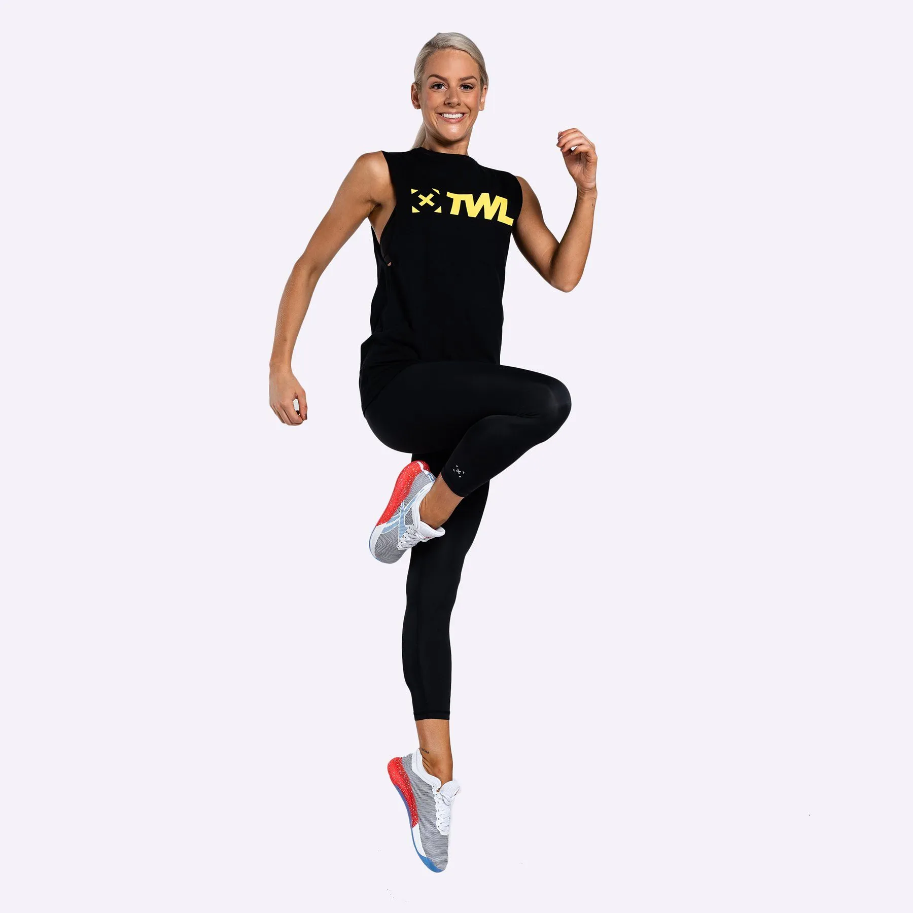 TWL - Unisex Everyday Muscle Tank 2.0 - BLACK/YELLOW