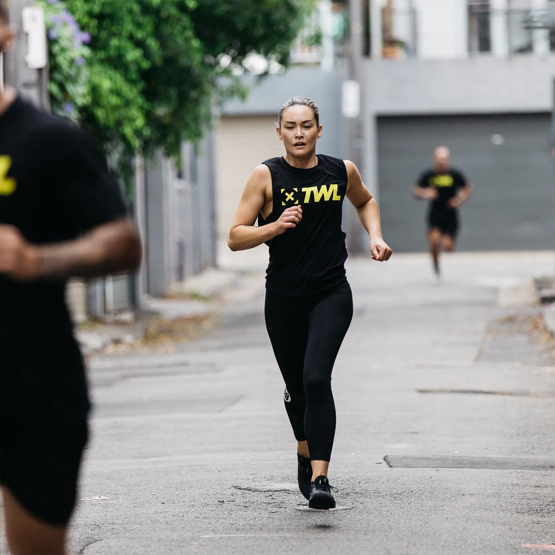 TWL - Unisex Everyday Muscle Tank 2.0 - BLACK/YELLOW