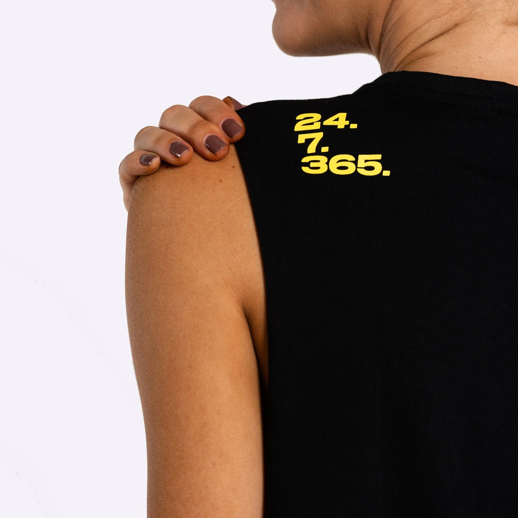 TWL - Unisex Everyday Muscle Tank 2.0 - BLACK/YELLOW