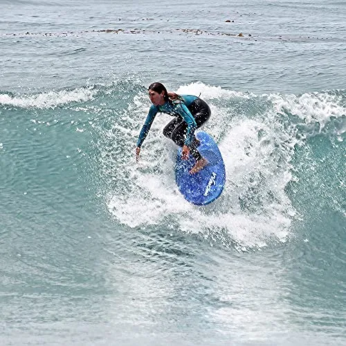 Wavestorm -Soft Top Foam 5'6" Surfboard/Fish Swallow Tail Surfboard for Beginners and All Surfing Levels Youth Complete Set Includes Leash and Multiple Fins, Blue (AZ21-WSSF560-BLU-1PK)